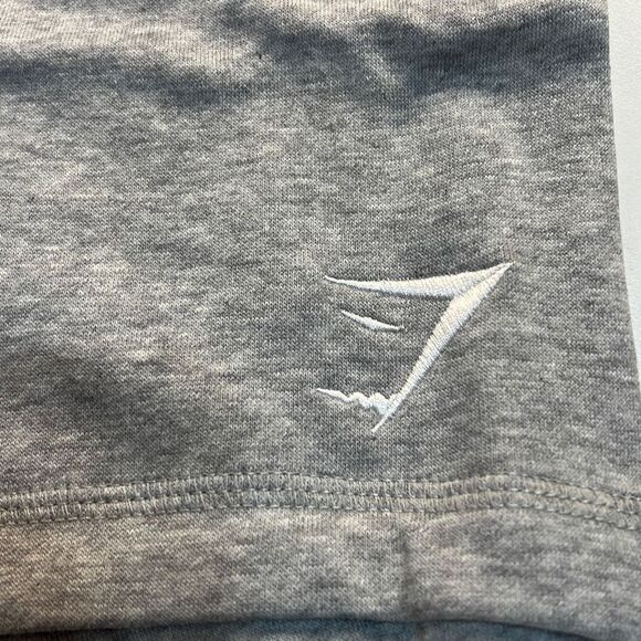 Gymshark Shorts Mens XL Light Grey Marl Crest 7" Slim Workout-NWT -Size X-Large - Picture 5 of 6